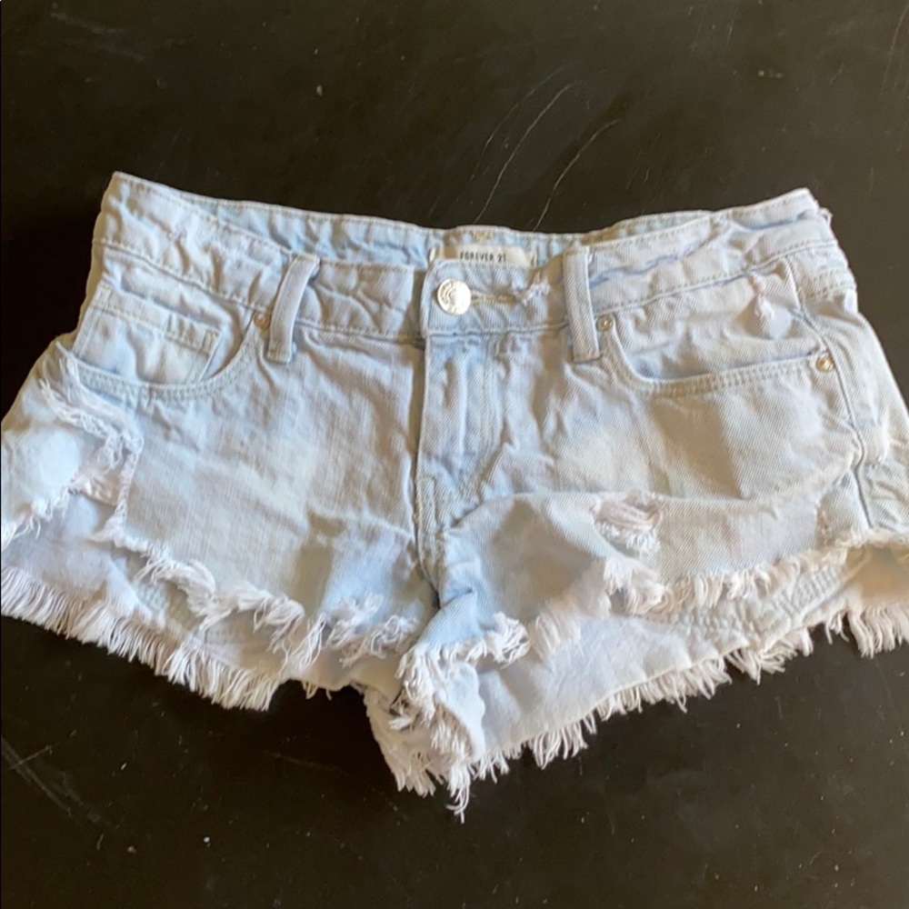 really cute forever 21 jean shorts